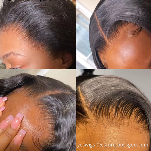 Yeswigs Cheap Wholesale 13X4 13X6 Transparent Full Lace Frontal Wig Raw Indian Virgin 100% Human Hair HD Lace Front Wigs Vendor